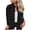 Black, variant on Casual Faux Wool Tie Waist Coat for Women, Long Sleeve Relaxed Fit, Comfortable Everyday Fall Outerwear, 1 Piece, XS-5XL, Plus Size Friendly