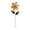 🥝 Yellow_Base#606, variant on Outdoor Metal Garden Wind Spinner Decoration Stake • Iron Flower Yard Art Ornament • Rotating Petal Landscape Decor for Courtyard, Lawn, Patio