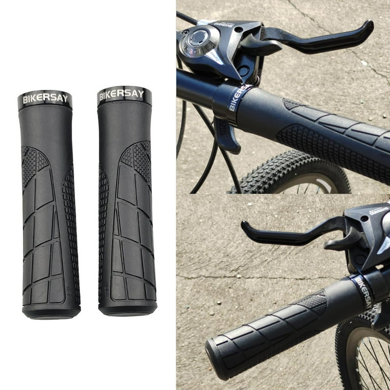 Tpr Rubber Mountain Bike Rubber Handlebar Grips Mtb Grips Bicycle