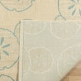 thumbnail image 5 of Disney Outdoor Sand Dollar Coastal Abstract Sand/Oasis Area Rug, 5x7, 5 of 7
