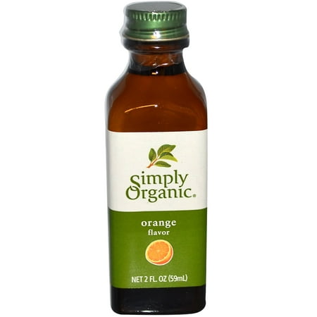 Simply Organic, Orange Flavor, 2 fl oz(pack of 1)