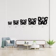 thumbnail image 4 of Dog Dad Paw Metal Wall Sign | Dog Lover Decor | Dog Dad Gift from Wife and Kids | Dog Decor Metal Wall Art | Living Room, Bedroom or Office Decor | Indoor/Outdoor | Father's Day | Made in USA, 4 of 6