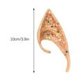 thumbnail image 2 of Fmbmuo Adjustable Cos Accessories 2 Pcs 4 Inches Party Fairy Ears Dress Up for Women Teen Fall Holiday Party Props (Beige), 2 of 5