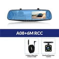 thumbnail image 1 of CNKOO E-ACE Dash Cam 4.3 Inches Car DVR Rearview Mirror Driving Recorder Dual Lens Front and Rear Camera Video Recorder Black Box, 1 of 7