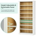 thumbnail image 5 of Tribesigns 8-Tier Shoe Rack, Wooden Freestanding Shoe Storage Cabinet for 32-40 Pairs, 70.9-Inch Tall Shoe Organizer Shelf for Entryway, Closet, 5 of 7