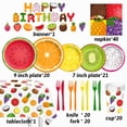 thumbnail image 4 of Artículos de fiesta CMUSKO Fruit Theme para fiesta de cumpleaños, 4 of 6