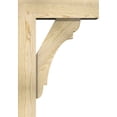 thumbnail image 3 of Ekena Millwork 6"W x 18"D x 26"H Olympic Block Rough Sawn Bracket w/ Offset Brace, Douglas Fir, 3 of 25