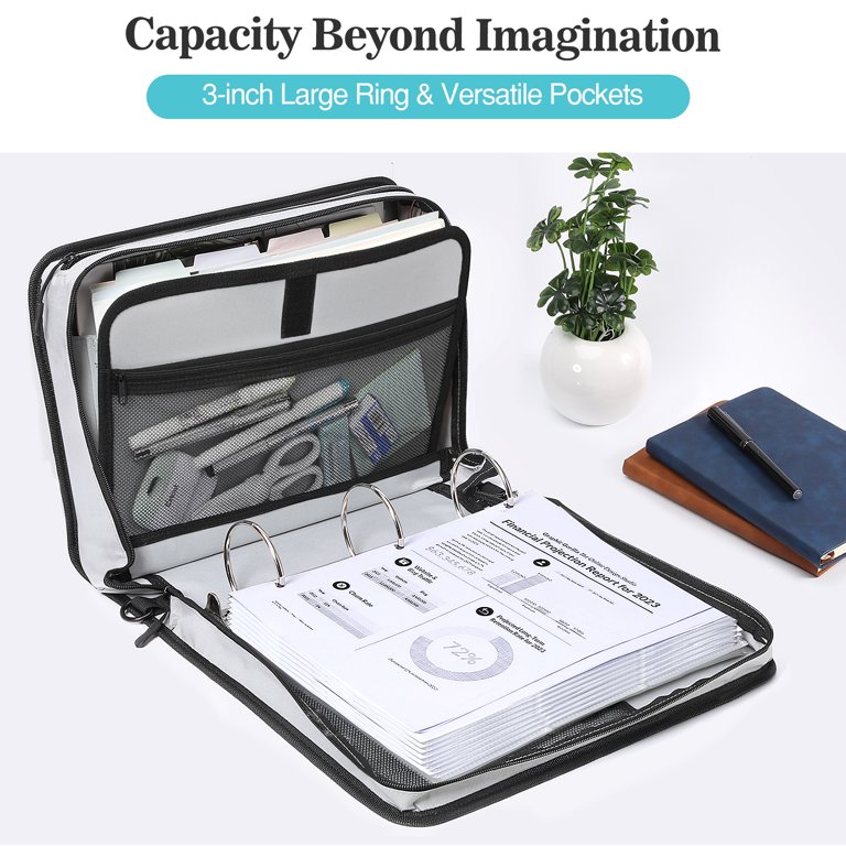 Simple large-capacity organ bag financial portable briefcase compartment  folder