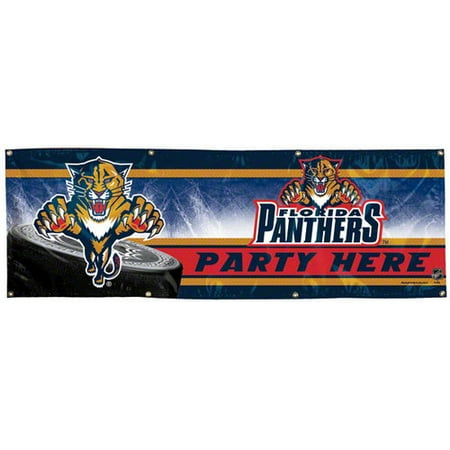 NHL - Florida Panthers 2x6 Vinyl Banner