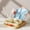 Blue, variant on Bowayaoa Outdoor School Lunchbox Microwave Safe with Fork and Spoon, Compartmentalised Bento Box for Kids, Portable Lunch Container with Sauce Compartment, Leakproof Tiffin for School