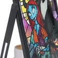 thumbnail image 4 of Disney Nightmare Before Christmas Jack Skellington and Sally Painted Glass Tea Light Holder, 4 of 5
