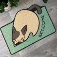 thumbnail image 4 of Jiibva Doormat Hallway Rectangle Printed Non-Slip Floor Rugs Front Door Mat Outdoor Rugs Carpet Bedroom Kitchenn, 4 of 7