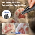 thumbnail image 3 of Dog Clippers with LED Display, Cordless 4-in-1 Pet Grooming Tool for Dogs Cats, Low-Noise Hair Trimmer with Nail Grinder Attachment, Rechargeable, 3 of 8