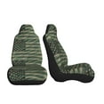thumbnail image 3 of Yiaed Jungle Green Camo USA Flag Print Car Seat Covers,Universal Auto Seats Protector Fits for Car,SUV Sedan,Truck,Automotive Seat Covers & Accessories-1, 3 of 9