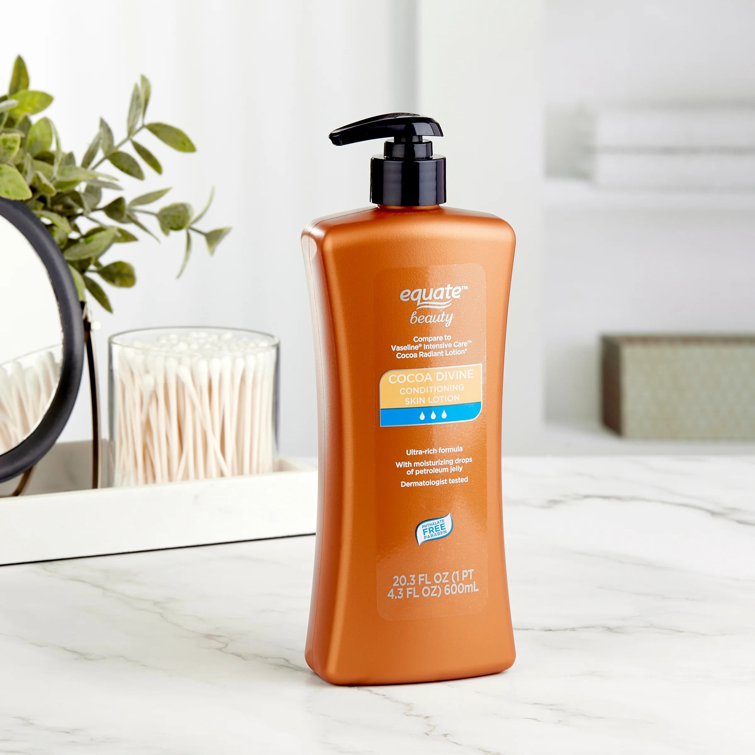 Equate Beauty Cocoa Divine Conditioning Skin Lotion, 20.3 fl oz