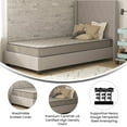 thumbnail image 4 of Flash Furniture Capri Comfortable Sleep 6" Medium Tight Top Innerspring Hybrid Mattress, Twin, 4 of 13