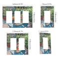 thumbnail image 2 of Yayeee Rocker Switch Wall Plate 1-Gang 4.6"x2.9" Home Decorative Outlet Cover, Art Goldfish Bowl, 2 of 6
