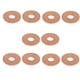 thumbnail image 1 of 10Pcs 6mmx18mmx1.5mm Junta De Arandela Plana De Cobre Junta De Sellado De círculo, 1 of 1