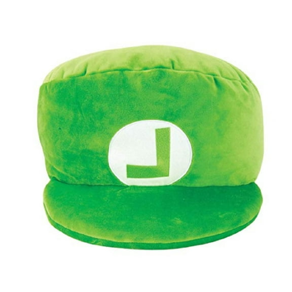 Plush Toy - Super Mario Brothers - Luigi Hat - Mocchi Mocchi - Jumbo 16 Inch