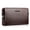 Brown, variant on Clutch Bag Men Password Lock Anti-Theft Multi-Card Space Large-capacity Business Long Wallet