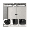 thumbnail image 4 of 2 Cerraduras De Combinación Antirrobo Para Puertas De Armarios Lab.G Negro, 4 of 5
