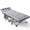 Blue Cot - Gray, variant on FICISOG Folding Camping Cots for Adults, 900lbs Heavy Duty Sleeping Cots with Mattress and Carry Bag, Oversized Camping Guest Bed - Blue Mattress