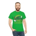 thumbnail image 5 of Follow The Rainbow Happy St Patrick's Day Irish Unisex Heavy Cotton Tee, 5 of 9