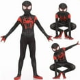 thumbnail image 1 of Spider-man Garçons Filles Halloween Cosplay 3D Spandex Combinaison, 1 of 6