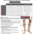 thumbnail image 2 of 30-40 Mmhg Compression Stockings For Men And Women, Knee High Length, Open Toe, 2 of 5