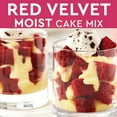 Duncan Hines Red Velvet Flavored Cake Mix Baking Mix, 15.25 oz