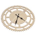 thumbnail image 4 of Wall Clock, Battery Operated Wood Industrial Wall Clocks With Hook For Living Room For Family For Office 1#, 4 of 8