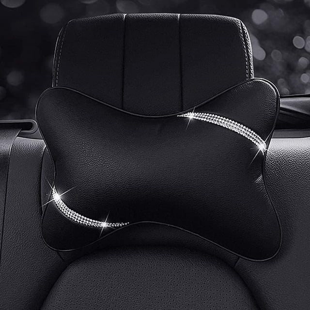 Reposacabezas de asiento de cristal de diamantes de imitación Fokelyi HMHZ1966