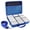 Blue, variant on PAIYULE Large Game Card Case Storage Holder for 2500+ Cards, Baseball Football Sports Card Box - Red