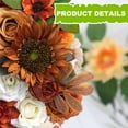 thumbnail image 3 of Artificial flowers Wedding flower Cake Flower DIY wedding bouquet Bridal Gift Center flower arrangement for party decoration - Style 1;, 3 of 5