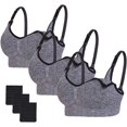thumbnail image 1 of Body Silk Seamless Maternity Nursing Bra with Pads, Extenders & Clips, 1 of 7