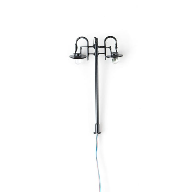 Modelo de poste de luz Matsuzay para el hogar color Negro 1:150