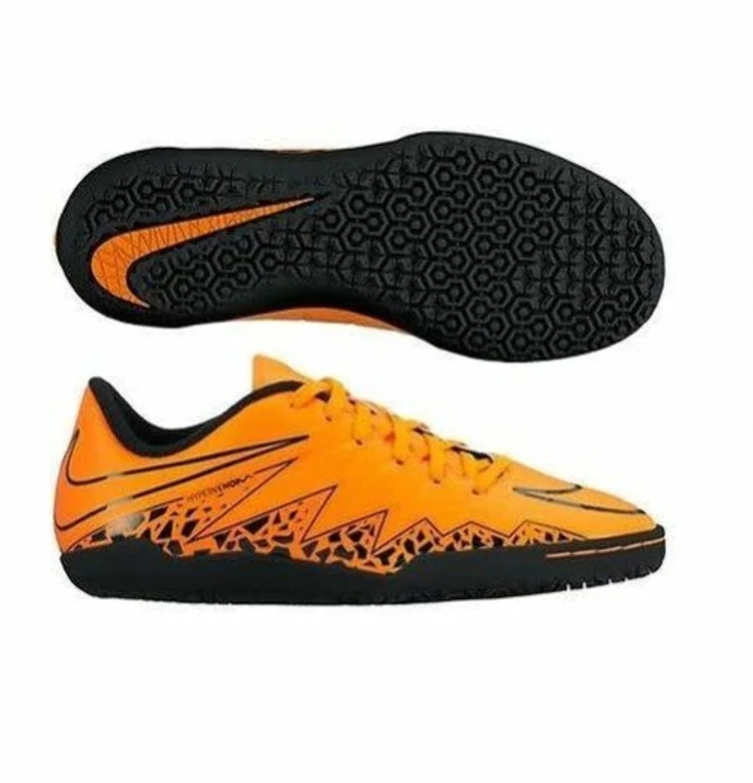 Nike Jr Hypervenom Phelon II Indoor Shoes -Orange / Black -