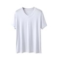 thumbnail image 6 of Yaoyar Mens Tshirts Casual Short Sleeve Crewneck Shirts Oversized Basic Solid Shirts Plus Size Modal Sports Casual Top, 6 of 6