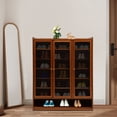 thumbnail image 2 of 8 Tiers Shoe Cabinet, Freestanding Shoe Rack, Shoe Organiazer 91*32*107 cm, 2 of 18