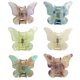 thumbnail image 1 of TODEROY Butterfly Acetate Hair Clips Tortoise Barrettes Claw Clips No-Slip Grip French Design Hair Jaw Clips Clamp Small Hair Accessories for Women Gi, 1 of 4