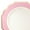 Imperial Pink & Gold, variant on " OCCASIONS " 50 Plates Pack (25 Guests)-Heavyweight Wedding Party Disposable Plastic Plate Set -(25x10.5'' Dinner + 25x8'' Salad/Dessert) (Imperial in Rose Pink & Gold)