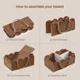 thumbnail image 7 of HBlife Baby Diaper Caddy Organizer, Paper Rope Nursery Storage Bin Baskets, Baby Shower Gifts, 7 of 7