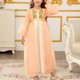 thumbnail image 1 of Vestido largo estilo étnico para niñas de talla mediana y grande., 1 of 7