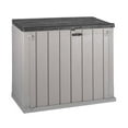 thumbnail image 1 of Toomax Stora Way All Weather 4.25'x2.5' Storage Shed, Taupe Gray/Anthracite, 1 of 6