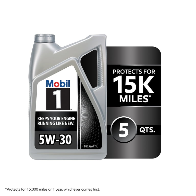 Free Shipping! Mobil 1 Advanced Full Synthetic Motor Oil 5W-30, 5