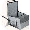 thumbnail image 1 of Labymos Dog Car Seat Booster Seat with Mat Adjustable Straps for Small Medium Dogs Cats, 1 of 8