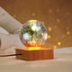 thumbnail image 5 of Luz nocturna LED 3D de cristal con alimentación USB para decoración de fiestas navideñas. estrellado, 5 of 9
