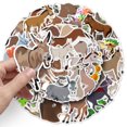 thumbnail image 2 of Pegatinas de vinilo impermeable con forma de burros y animales, 50 unidades, 2 of 5