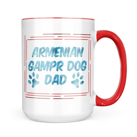 

Neonblond Dog & Cat Dad Armenian Gampr dog Mug gift for Coffee Tea lovers