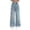 Sky Blue-6, variant on Baggy Jeans Girls High Waisted Wide Leg Bow Embroidered Pants Back To School Clothes Kid Jeans Size 3-14 Years